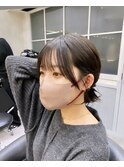 韓国レイヤー/韓国風/ボブ/髪質改善/黒髪/ブリーチなし〔池袋〕