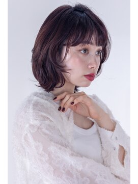 ブリング バイ スノードロップ 吉祥寺(BRING by Snowdrop) 黒髪/グレーベージュ/レイヤーロング/前髪パーマ/吉祥寺