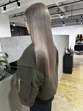 メリー オオサカ(Merly Osaka) 透け感 艶感たっぷりアッシュカラー_silky ash_