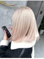 ネイロ 錦糸町(NeiRo) ハイトーンカラー☆ホワイトベージュ☆ブリーチ2回以上