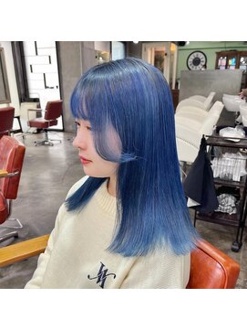 サロンドミルク 原宿(salon de MiLK) ブルーカラー