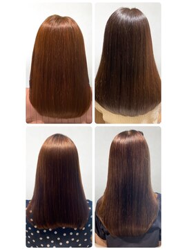 美容室フルール 艶感♪髪質改善カラー大人可愛いグレージュ20代30代40代