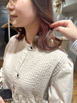 トラック(TRUCK) pink × beige