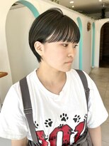 アエル(aeru)&nbsp;ショートボブ/ショート/オリーブベージュ