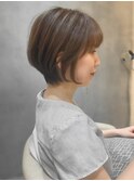 黒髪ボブルフ小顔ワンレンネビージュショート【工藤昴】錦糸町
