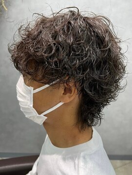 リット×ベリエ(Lit.×belier) 鹿児島波巻きパーマシャドウパーマフェザーパーマメンズマッシュ