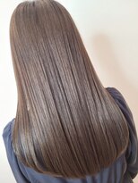 ジーナ 船橋(Zina)&nbsp;髪質改善＊ロングレイヤーグレーベージュ＊美髪【Zina船橋】