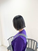 ヒュー(HUE)&nbsp;似合わせカット/くすみベージュ/細めハイライト