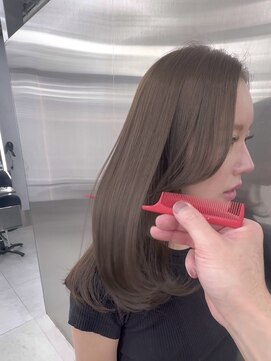 ウルスバイバレット 銀座(Urus by VALETTE) 【ノンブリーチダブルカラー×カット×高濃度ケラチン髪質改善】