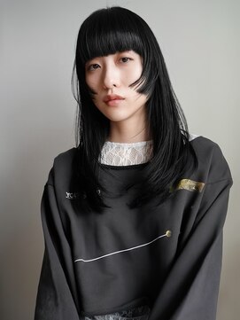 シティ 薬院(SITY.) 薬院　ボブ　顔まわりレイヤーカット　ブリーチなしカラー