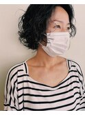 ボブxニュアンスパーマ