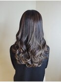 ヘアマニキュア×ハイライト