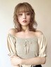 【高彩度&高透明感】ブリーチ無しダブルカラー×トリートメント　￥10,980