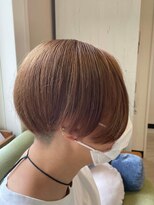 ラスター(LUSTER)&nbsp;ネープ刈り上げスッキリショート☆