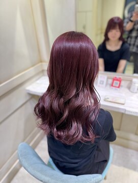 アソビ 表参道(ASOBI) ブリーチなしダブルカラー/ピンクカラー/学割U24/表参道