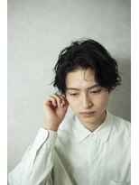 波巻きツイストスパイラル パープルカラー ニュアンスデザインｋ