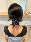 タイトヘアセット