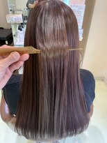 アズールサン 草加西口店(azule-sun)&nbsp;髪質改善カラー,アッシュベージュ,ツヤ髪スタイル【草加】