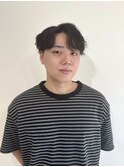 メンズ/シャドウパーマ/千葉/千葉駅/京成新千葉駅/学割U24