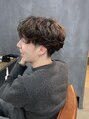 ロティー 天神(loty)&nbsp;マッシュベースのシャドウパーマで朝のセットも楽に♪