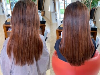 スカ(SKA)の写真/髪のお悩みをプロが解決に導く、貴方に寄り添ったヘアケアサロン◇ダメージレスにこだわり施術いたします。
