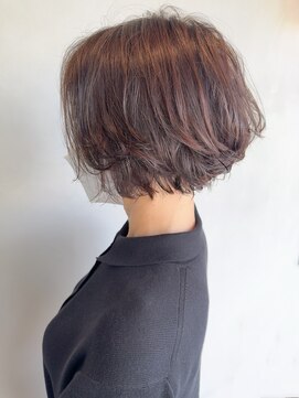 ラトリエコンタン(L´atelier Content) 【Lateliercontent MIHO】40代50代60代ボリュームショートボブ