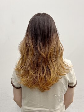 アンブル リュクス 池袋(amble luxe) ダブルカラー/ケアブリーチ/イルミナカラー/