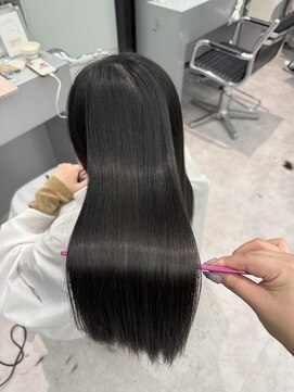 髪質改善トリートメント/黒髪/艶髪