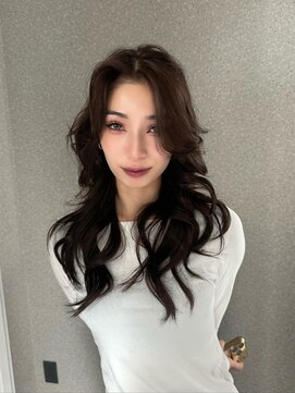 天神美容室 海外レイヤーカットハッシュカット