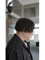 リーブル(Libre)&nbsp;メンズセンターパート×ふわっとツイスパ