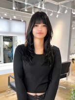 ジゼラ(GISELA)&nbsp;ハッシュカット レイヤーカット  透明感カラー おくれ毛