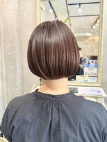 クラシカ(classika)&nbsp;ミニマルボブ×ピンクベージュ♪