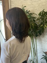 カミイロキレイ&nbsp;クセを活かす大人ナチュラルボブ