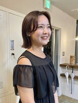メゾンルヴェール 岐阜穂積(Maison LeVert)&nbsp;切りっぱなしボブ/チョコレートブラウン