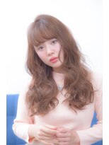 リオラヘアー(Liora hair)&nbsp;ピンクベージュ/ロング/トレンドカラー/当日予約可能/て