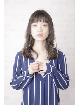 ルルディ バイ アフロディーテ銀座(luludi by APHRODITE) グレージュカラー/シルキーベージュ/斜めバング/銀座/髪質改善