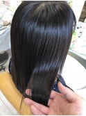 【髪質改善】シャンドラ縮毛矯正2ヶ月後の状況です