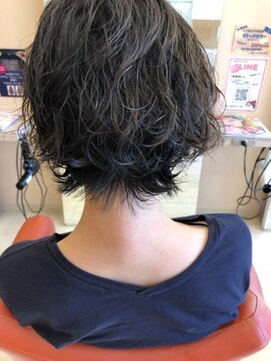 ダスティ 豊科駅前店(Dasty) ショートボブ無造作パーマ