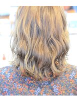 ピースリーヘア バイ カーサ(peathree.hair by CASA)&nbsp;フォギー×グレーパール