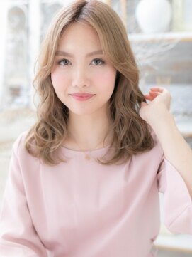 モッズヘア 越谷(mod's hair) *mod's越谷*センターパートの愛されくせ毛風ウェーブa