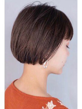 エース (ACE) ACE 大人かわいい丸みショート×ショコラブラウン横浜