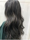 グレージュ×ハイライト