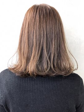 アイティー バイ アルバム 中野店(IT by ALBUM) ベージュボブ_ローライトスリークボブ厚めバング_ba282893