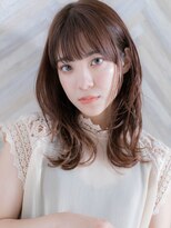 ローマ ギンザ(ROMA Ginza)&nbsp;【ROMA】美髪ピンクブラウン/大人かわいい無造作パーマセミディ