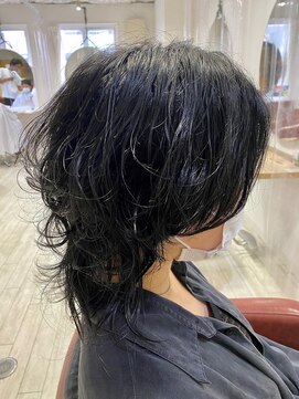 ビードロ 吉祥寺店(vi dro) 【お客様スタイル】ウルフカット×ニュアンスパーマ