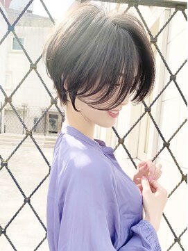 アンド ストーリーズ(&STORIES) 耳掛けショート/大人可愛い/ショートボブ/ハンサムショート/