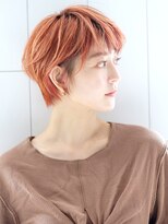 アルバム 銀座(ALBUM GINZA) ふわショート_ハイライトカラーセミウェットウェーブ_88053