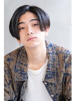 メーヴェ(Mowen) mowen 南堀江 メンズ ナチュラル センターパート 韓国風