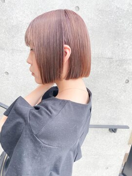 ノラジャーニー(NORA Journey) 【佐藤】マロンベージュのミニボブ♪