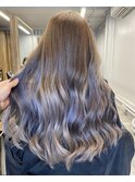 ホワイトアッシュバレイヤージュ